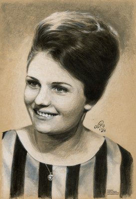 Schwarz/Weiß Porträt "Zora"